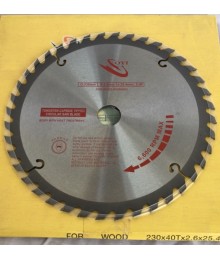 LƯỠI CẮT GỖ TỰ NHIÊN SOYI KT: 230x40Tx2,6x25,4